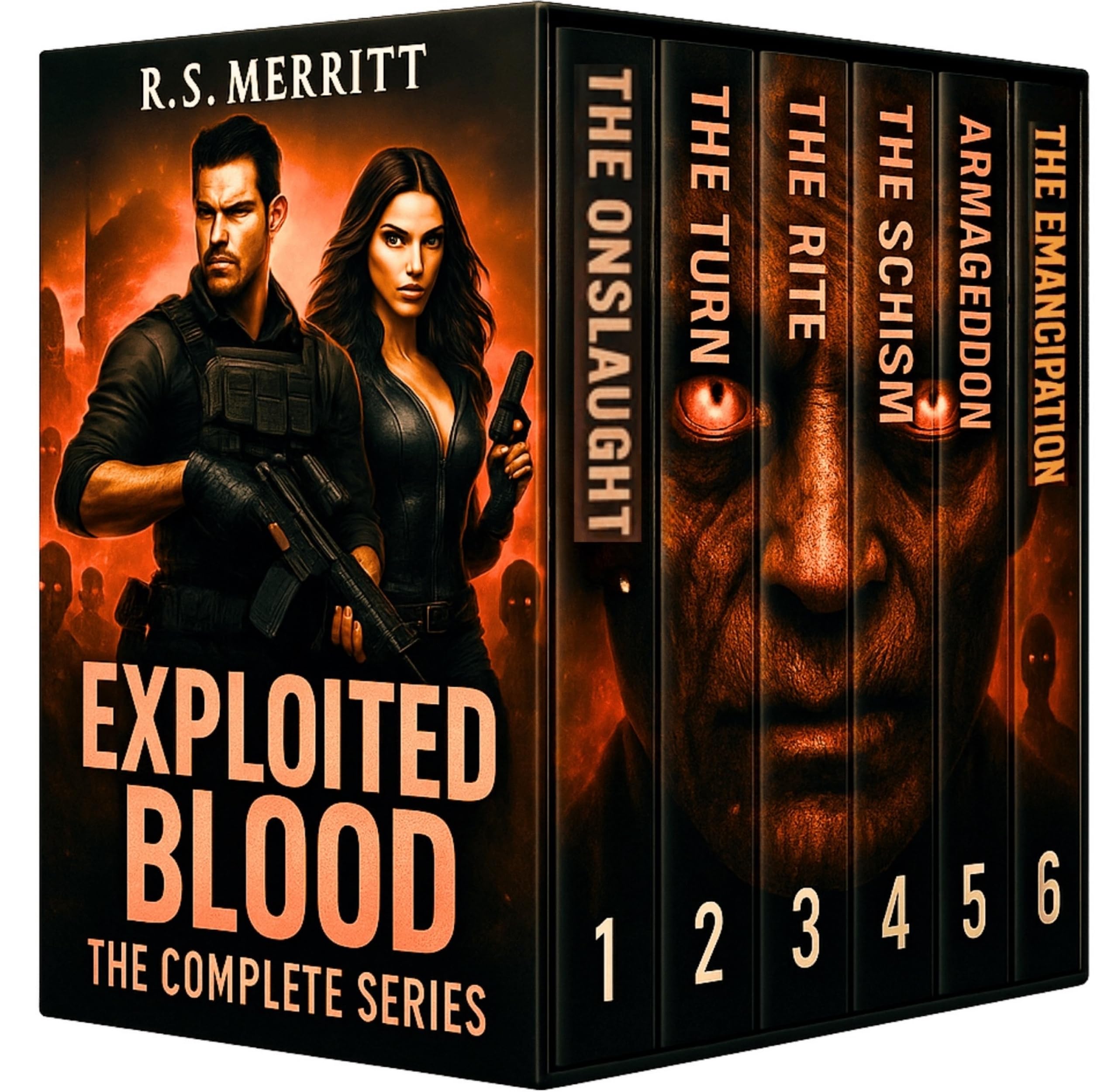 Exploited Blood: The Complete Series Boxset