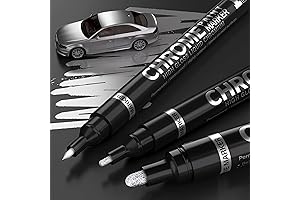 Mirror Damage? Get Chrome-Plated Rescue with Silver Liquid Mirror Markers!