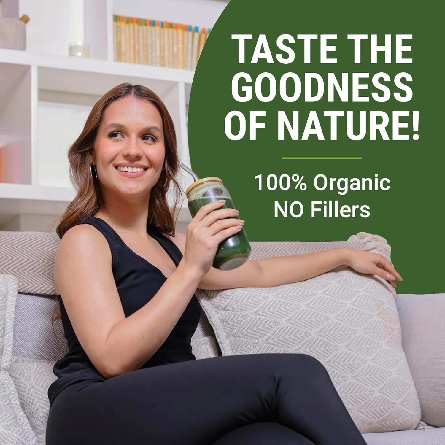 Juce SG7 Sport Greens Powder Supplement | Organic Plant Based Protein | Green Juice Powder | Probiotics | Mushrooms | Mixed Berry Flavor | 30 Servings | By Terra Kai Organics - Image 11