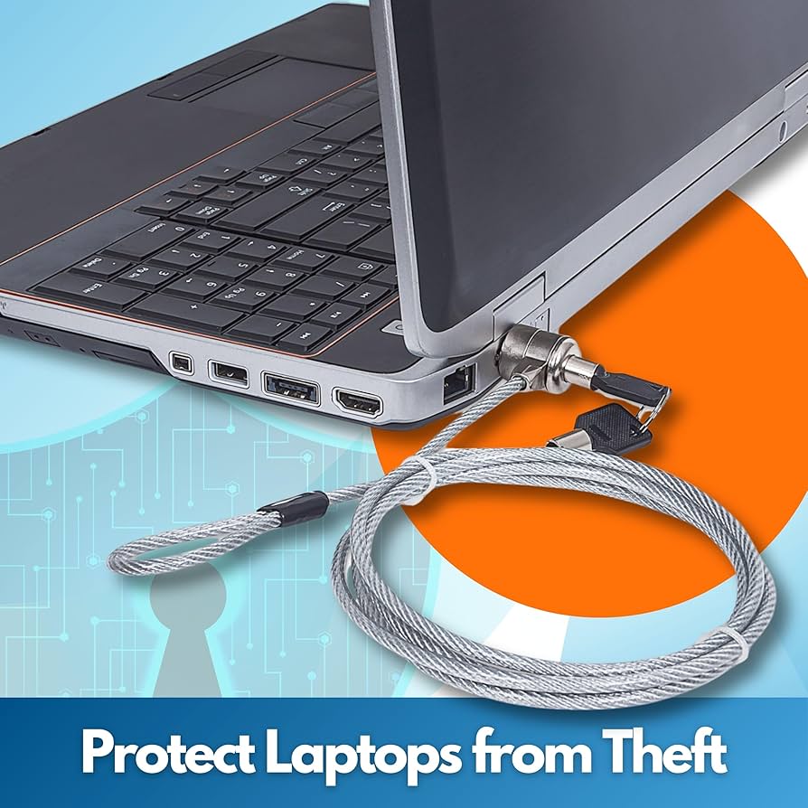 Amazon.com: Manhattan 筆記型電腦鎖- 附5 英尺(約1.4 公尺)安全
