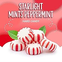 Vista 3 de Starlight Caramelo duro de menta 2 libras a granel Mentas envueltas individualmente Menta Caramelos de menta refrescantes Mentas Starlight