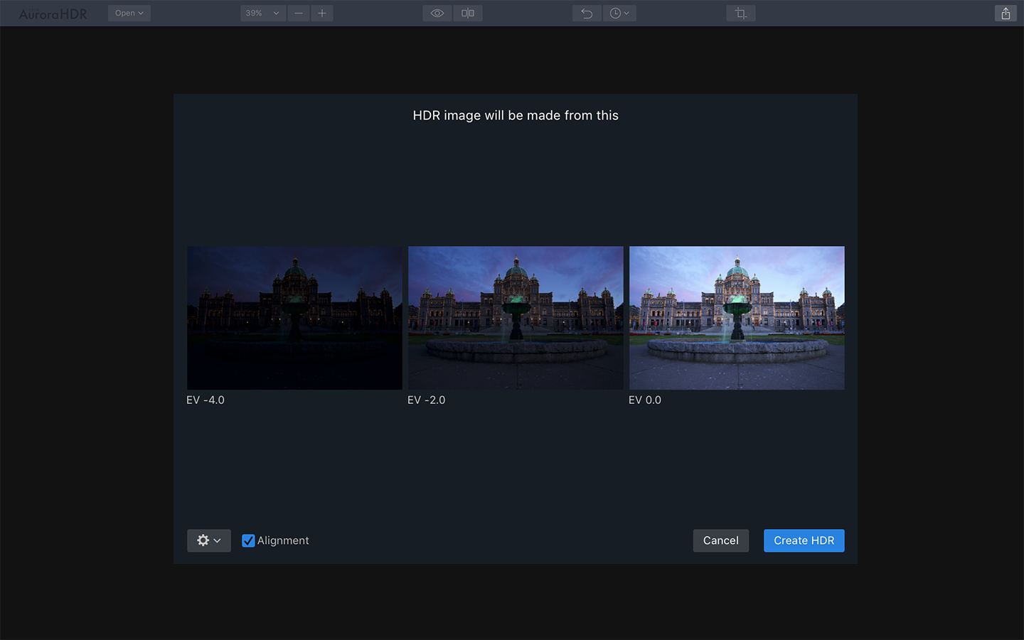 Aurora HDR 2018 pour Mac [Téléchargement]