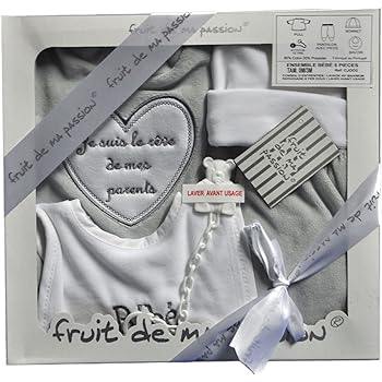 Coffret Naissance Bebe Gris 0 A 3 Mois 4 Pieces Idee Cadeau Naissance Cn4p Bepc Nissanou Coffrets Cadeaux Bebe Puericulture Coffret Naissance Bebe Gris 0 A 3 Mois 4 Pieces Idee Cadeau Naissance Cn4p Bepc Nissanou Coffrets Cadeaux Bebe Puericulture