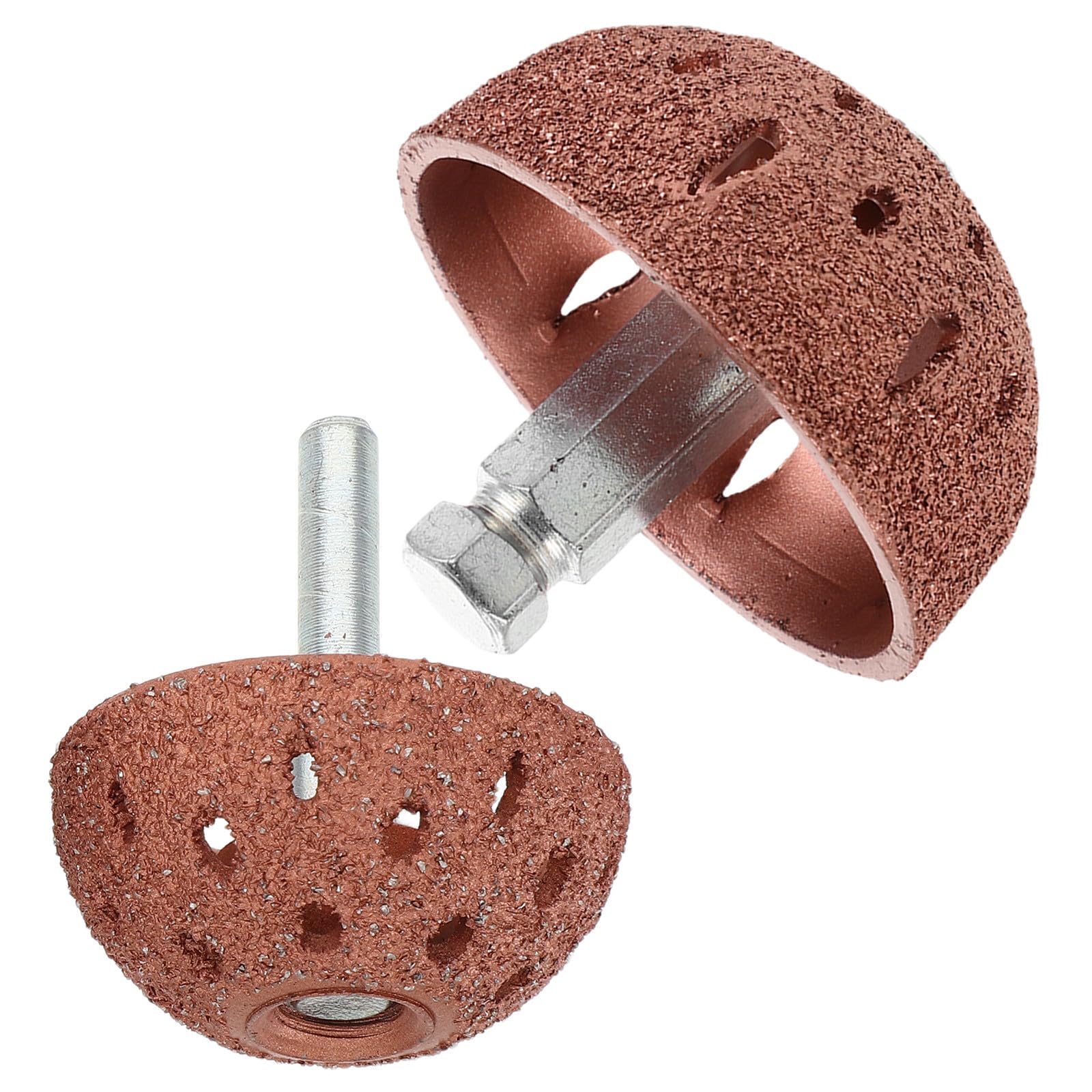 Tête de meulage en alliage d'acier tungstène pneu réparation roue métal 2pcs
