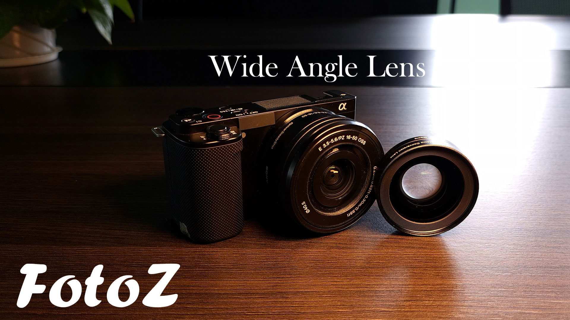 Amazon.com : FotoZ 40.5mm 0.75x Mini Wide Angle Conversion Lens(w