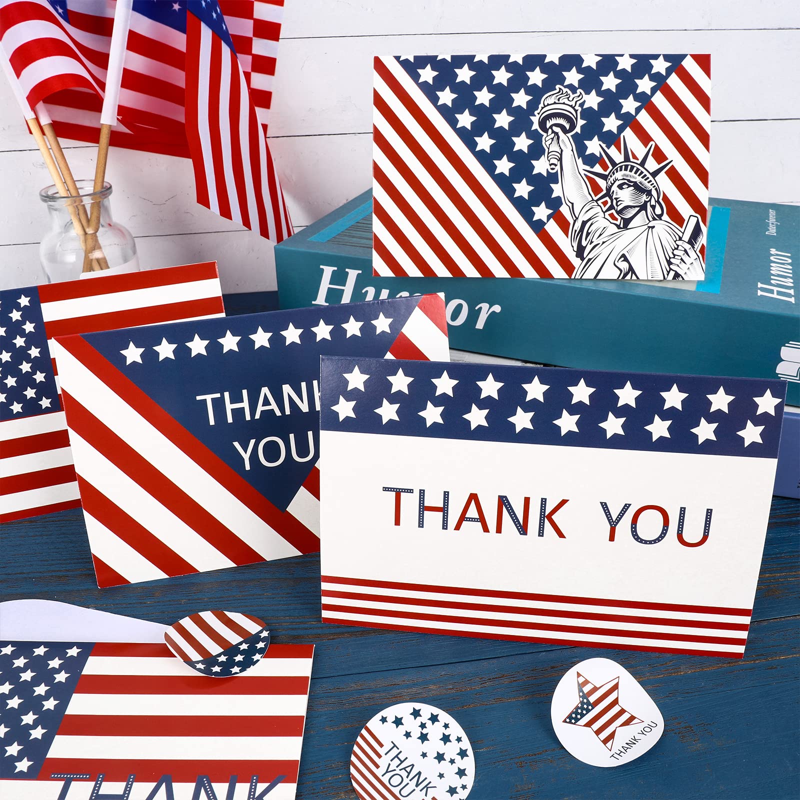 amazon-com-anydesign-32-pack-patriotic-thank-you-cards-with-envelopes-stickers-american-flag-greeting-cards-4th-of-july-usa-note-cards-for-party-essentials-independence-day-and-all-occasions-office-products for Free Printable Patriotic Thank You Cards Amazon.com : AnyDesign 32 Pack Patriotic Thank You Cards with Envelopes Stickers American Flag Greeting Cards 4th of July USA Note Cards for Party Essentials Independence Day and All Occasions : Office Products for Free Printable Patriotic Thank You Cards
