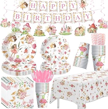 Fairy Birthday Decorations, Fairy Party Decorations Supplies