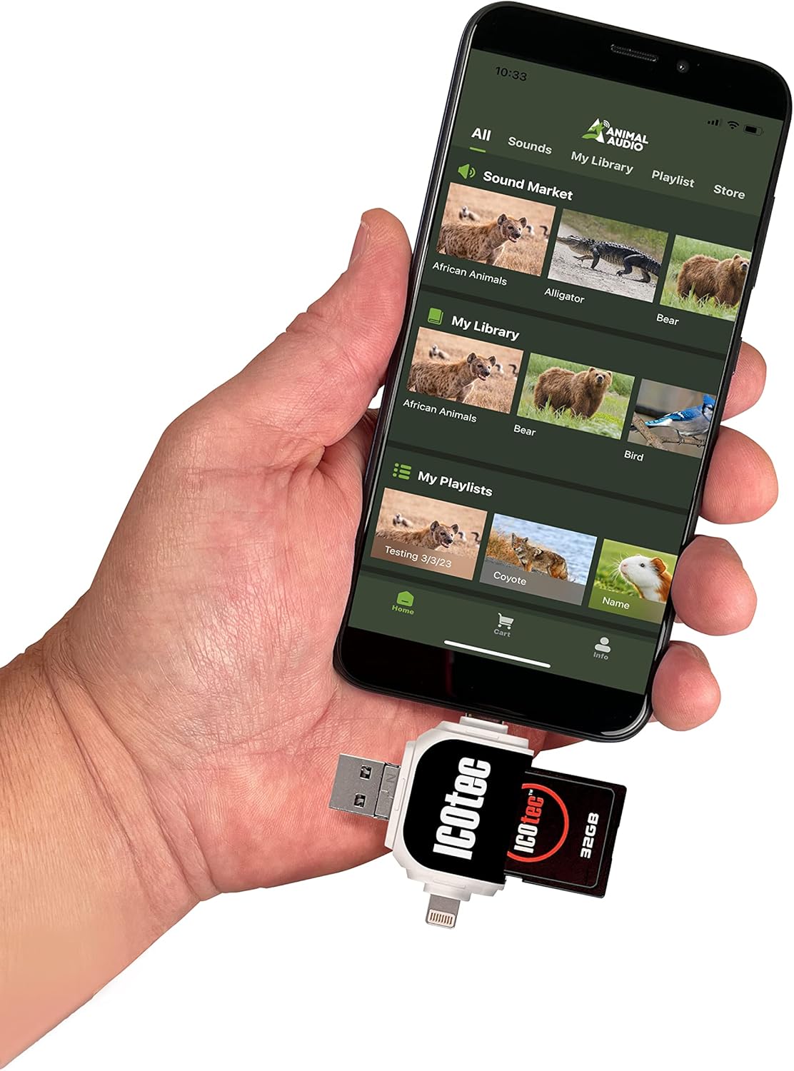 Icotec Outlaw+ Professional Predator Call/Decoy Combo with Bluetooth - Image 3