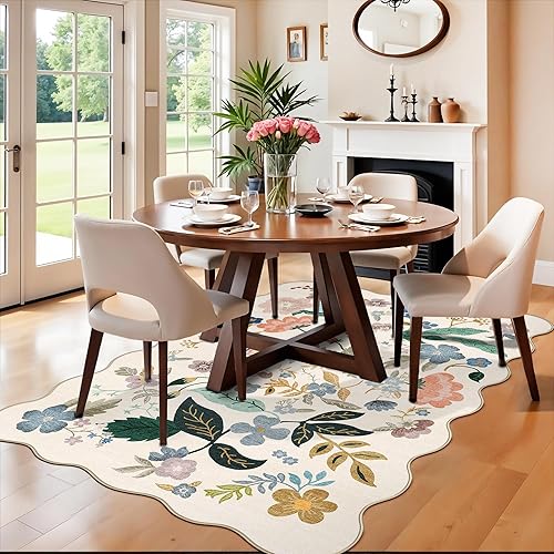 Miniatura 748 de Alfombra lavable para pasillo y de cocina, alfombra de entrada, vintage, suave para el suelo, alfombra antideslizante para interiores, para baño