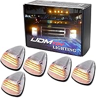 Vista 10 de iJDMTOY - Juego de 5 luces LED blancas o ámbar, para techo, compatible con camiones