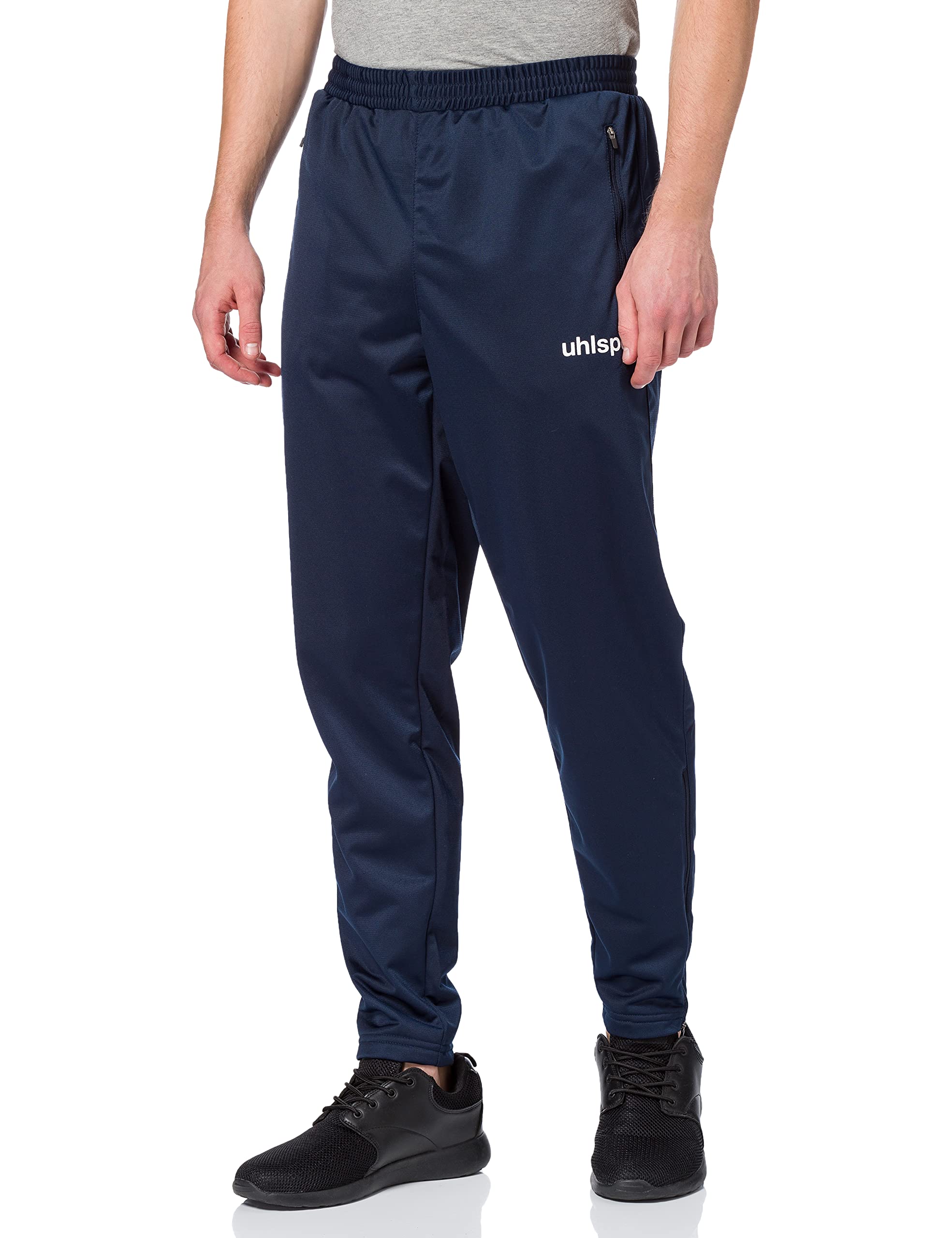 Uhlsport UHLSH Men Classic Pants Men's Pants - Marine/White, XXXS