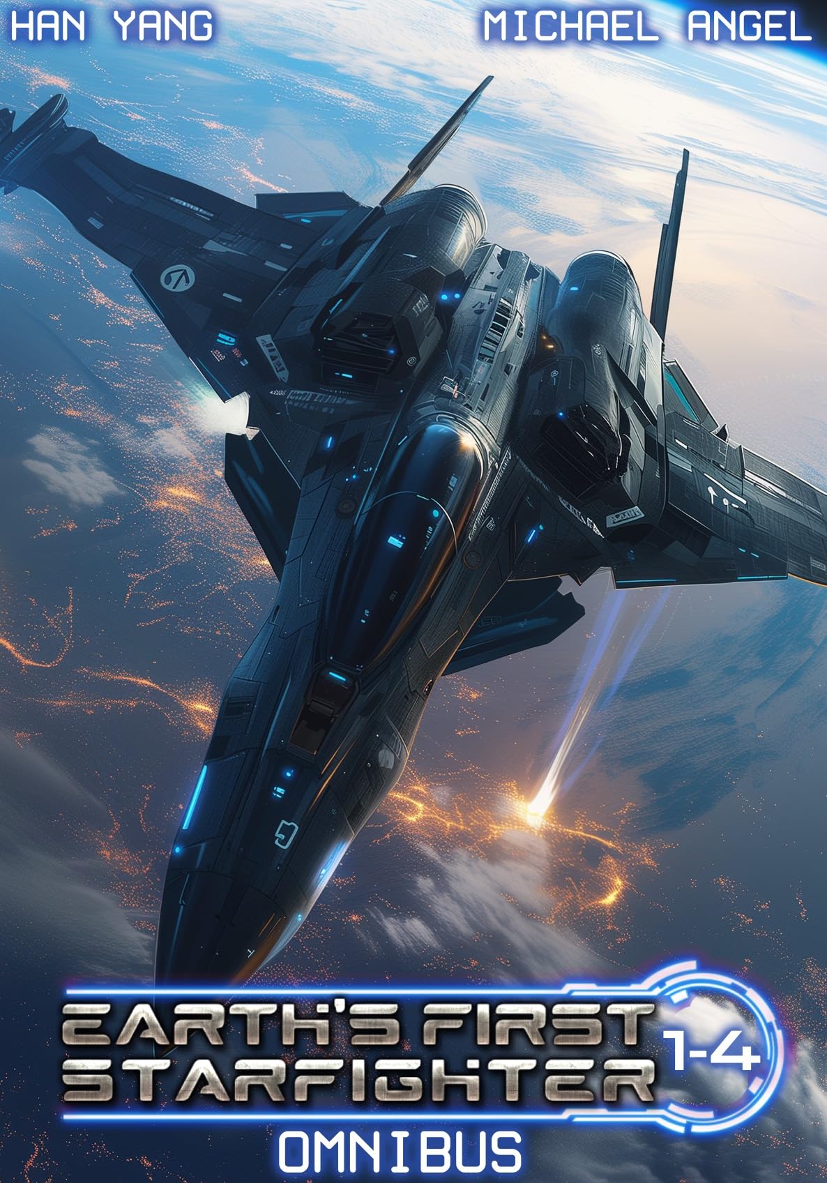 Cover of Earth's First StarFighter Omnibus: Books 1-4