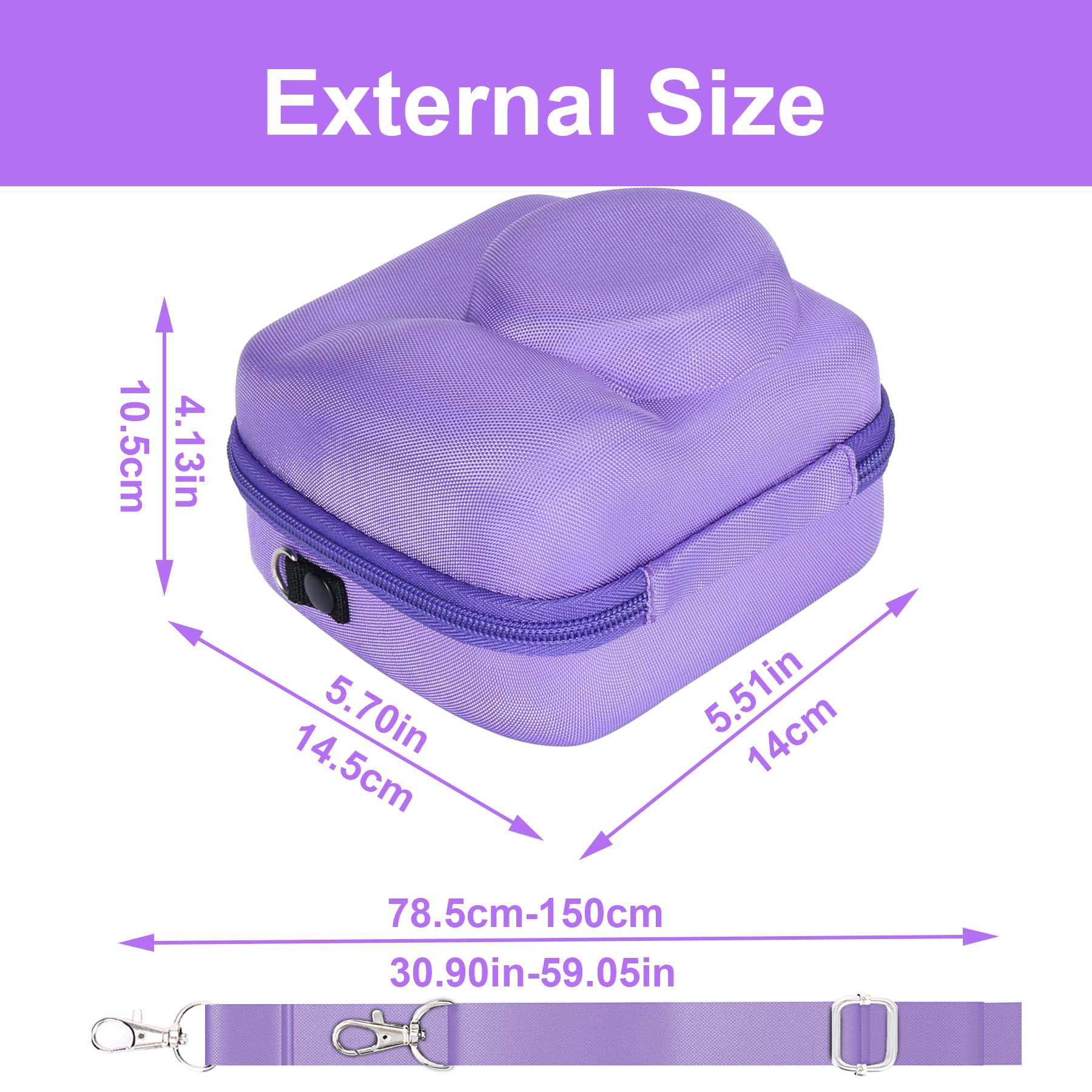 Aenllosi Custodia Case per Fujifilm instax mini 12/11 macchina fotografica istantanea Case