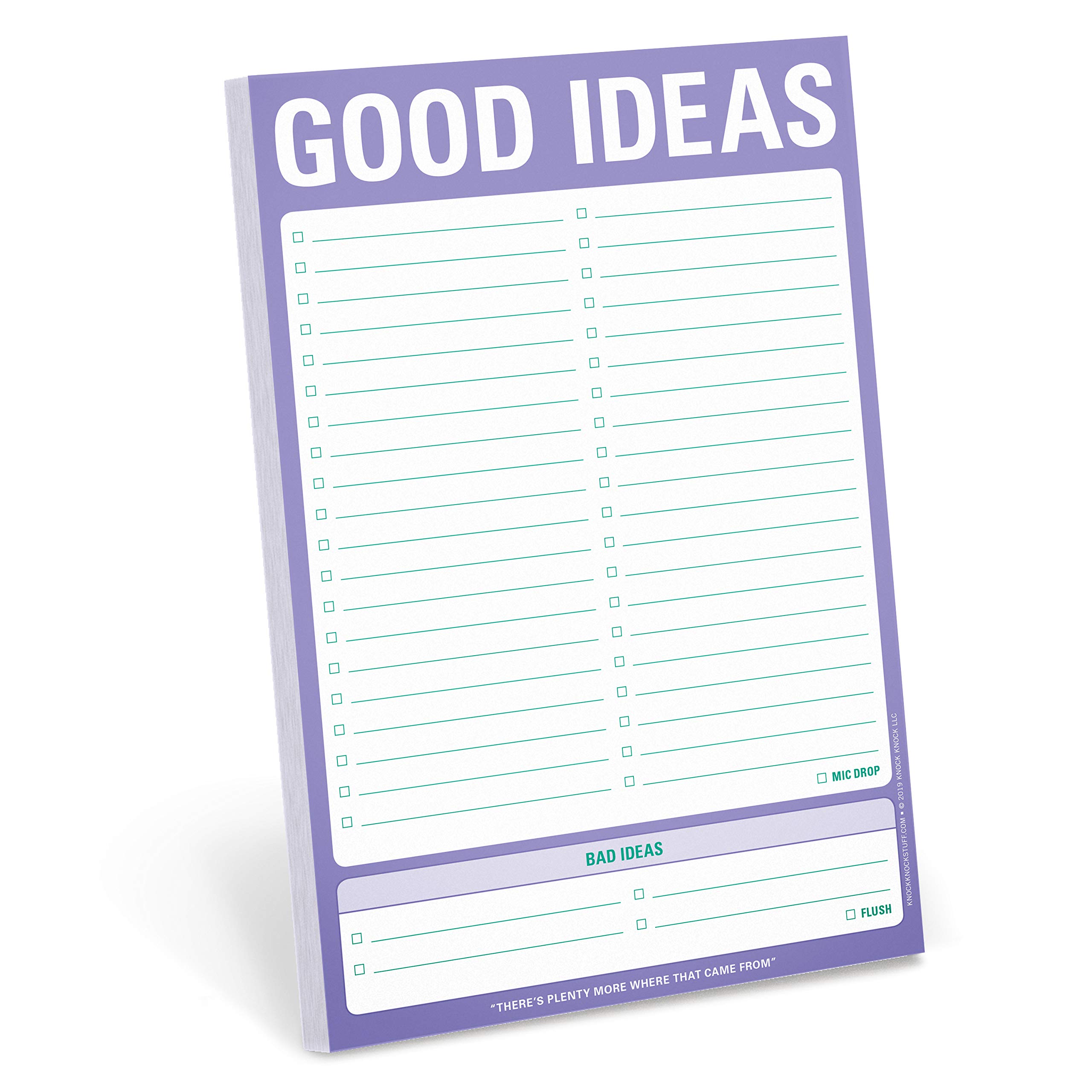 Knock Knock Good Idea/Bad Ideas Pad