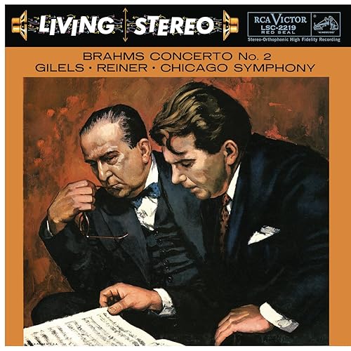 Brahms Piano Concerto No. 2 in BFlat Major, Op. 83 by Emil Gilels on
