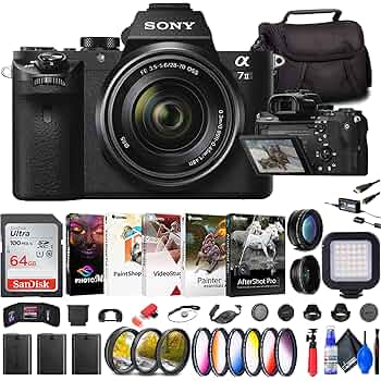 美品 SONY a7ii ILCE-7M2 28-70mm Amazon.com : Sony Alpha a7II Mirrorless Digital Camera with