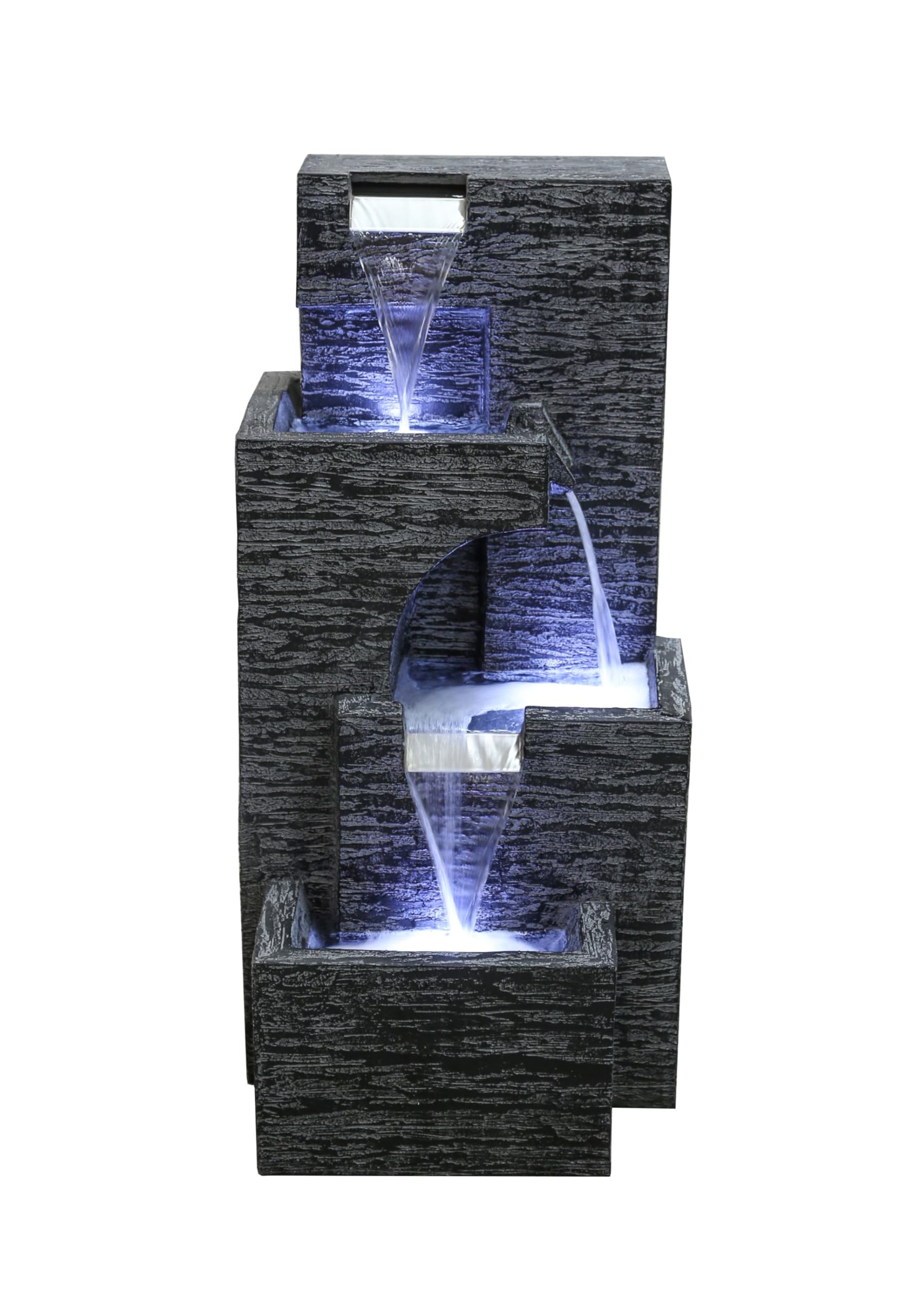 Stonyford Cascade Modern Water Feature - Without Protective Cover Kit and Tablets