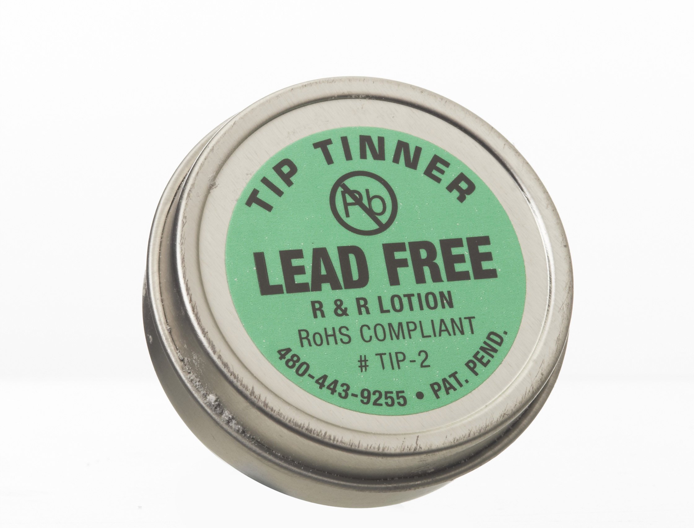 R&R Lotion TIP-2 I. C. Lead Free Tip Tinner, 1-1/2oz Size, For Soldering Iron Tips