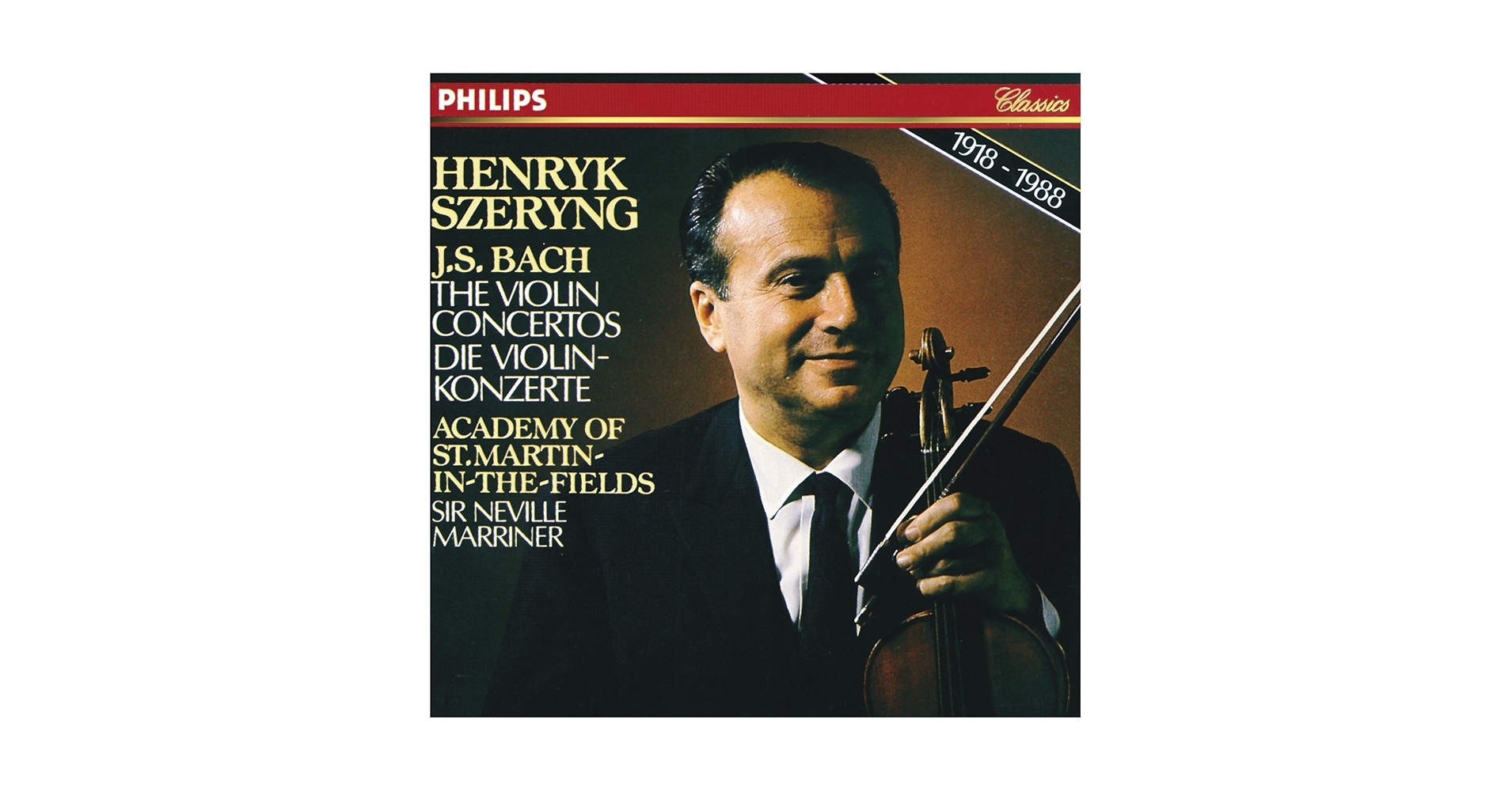 Johann Sebastian Bach, Neville Marriner, Academy of St