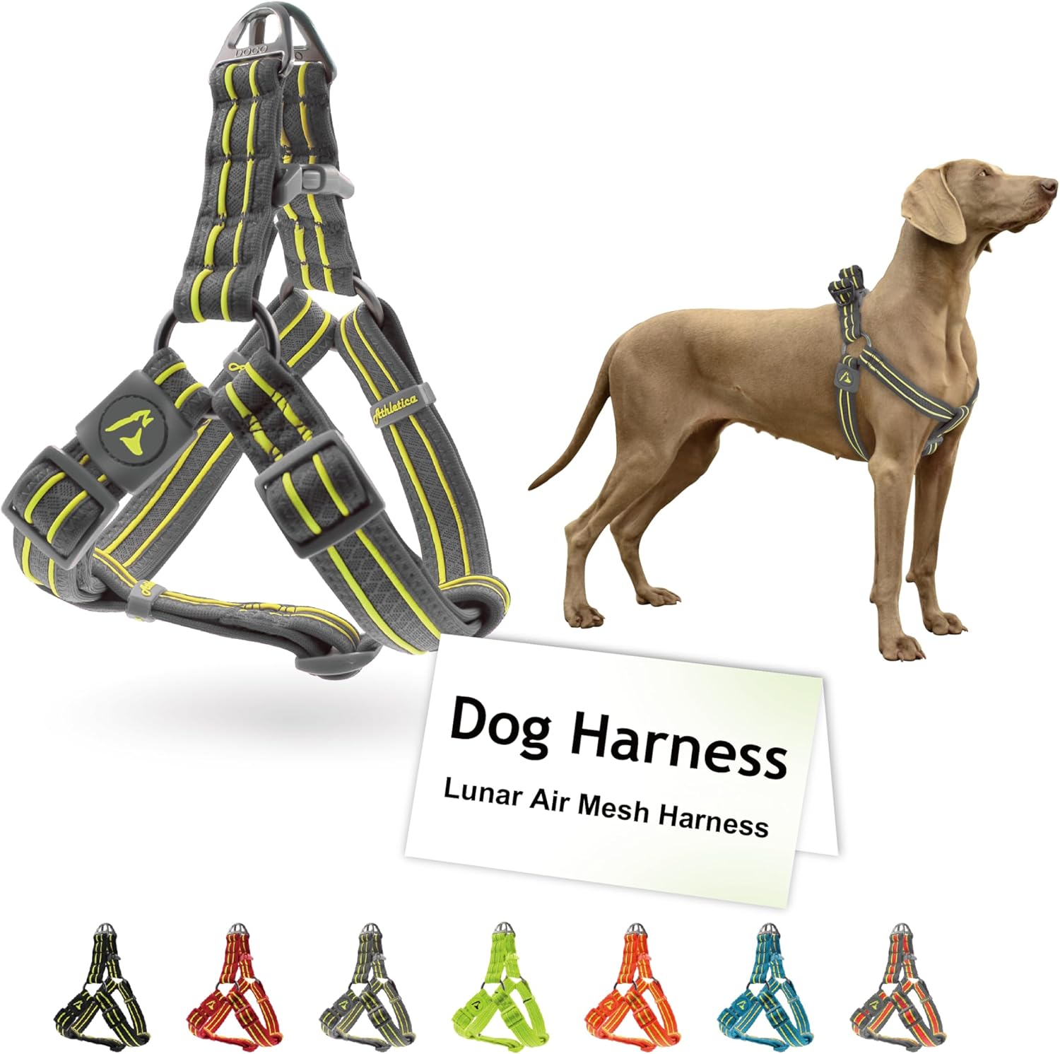 DOCO Solar Air Step-in Reflective Dog Mesh Harness for Walking