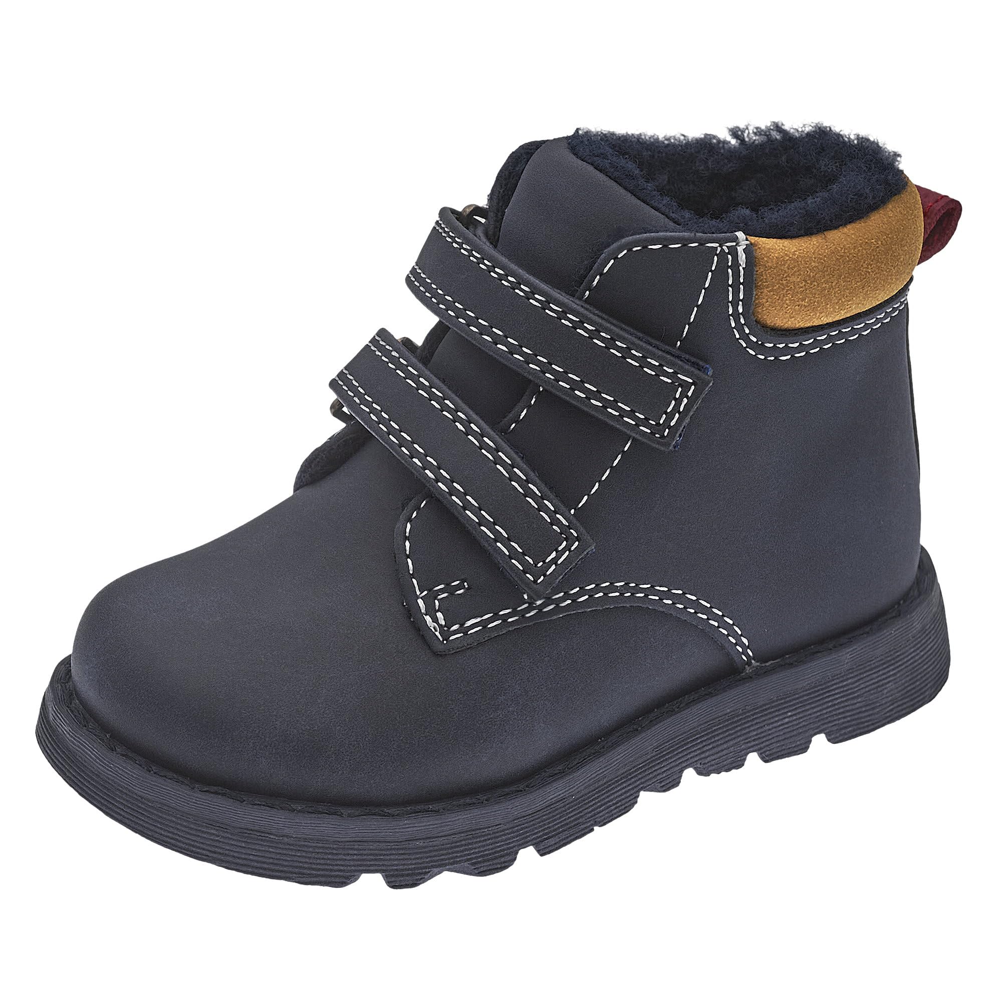 Chicco, Kinderstiefel mit Doppeltem Klettverschluss, Bequem, Flexibel und Atmungsaktiv, Perfekt für Herbst und Winter, Kinderschuhe für Jungen, Designed in Italy
