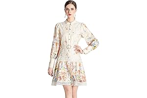 Chic and Breezy: Floral Haven Dress