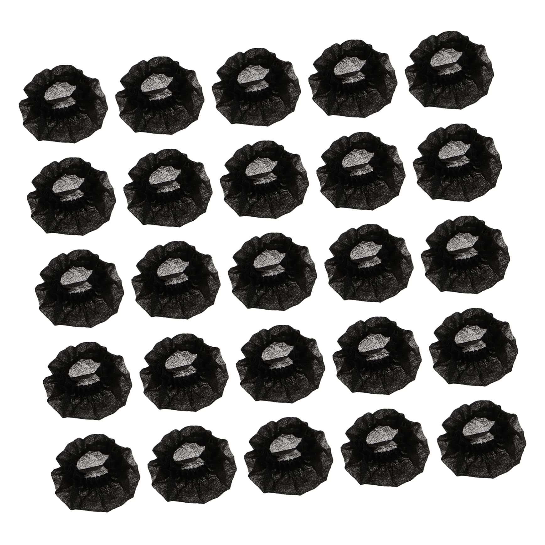 HANABASS 100Pcs Microphone Cover Windproof Protective Sleeve for Ktv Conference and Stage Use Splash Design Excellent Texture for Noise Reduction