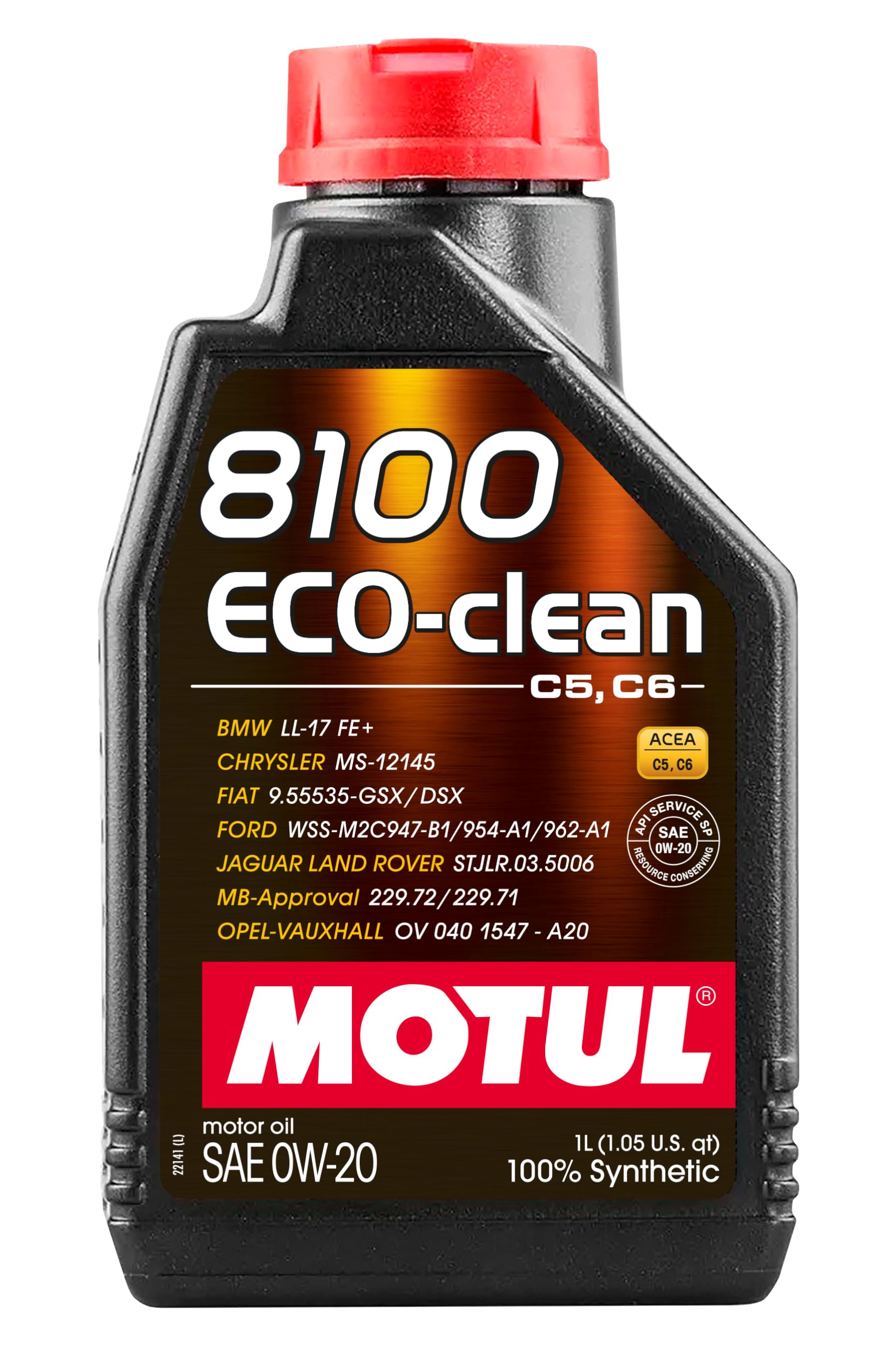 Amazon | MOTUL(モチュール) 8100 ECO-Clean 0W-20 1L 全合成油[正規品