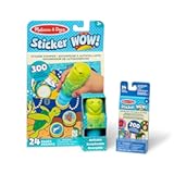 Melissa & Doug Sticker Wow&excl;™ Sea Turtle Bundle&colon; 24-Page Activity Book&comma; Refillable Sticker Stamper&comma; Mini Pad&comma; 500 Stickers&comma; Arts and Crafts for Kids Ages 3&plus;
