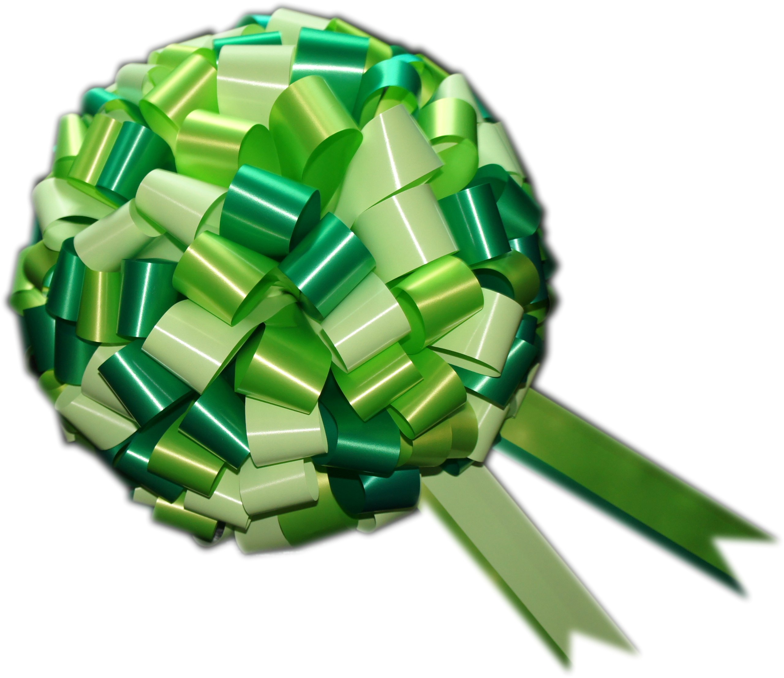 Meena Supplies Wedding Car Ribbon Kits of 10 METRES Ribbon with Bows (10m Ribbon with 1 Bow, Lime)