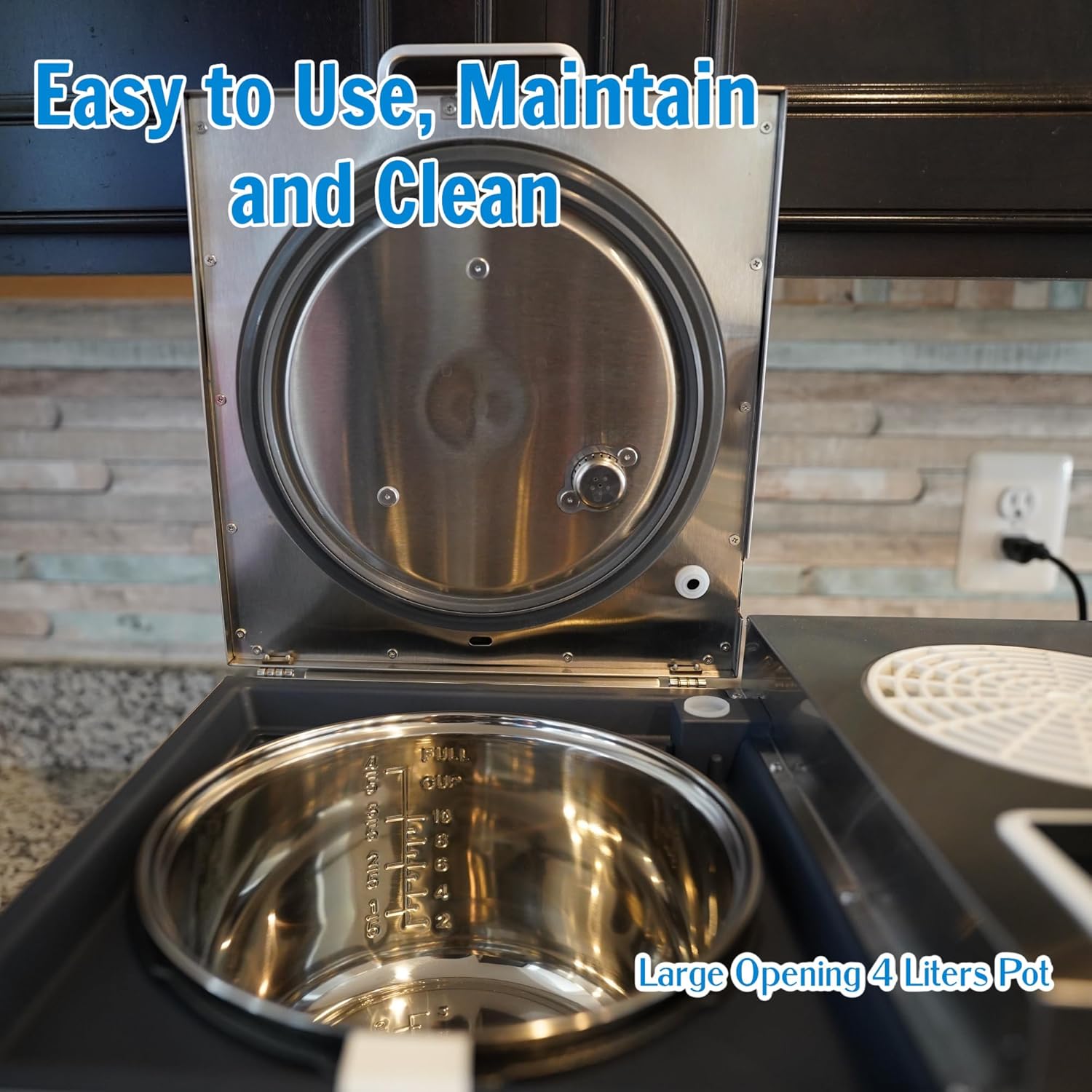 LETIME ADI Automatic Herbal Extractor. Infuser and Distiller in One. Herbal Oil Infusion Machine. Essential Oil Distiller. Hydrosol Maker. 4 L Water Distiller. Countertop Pure Distilling Water. 780W