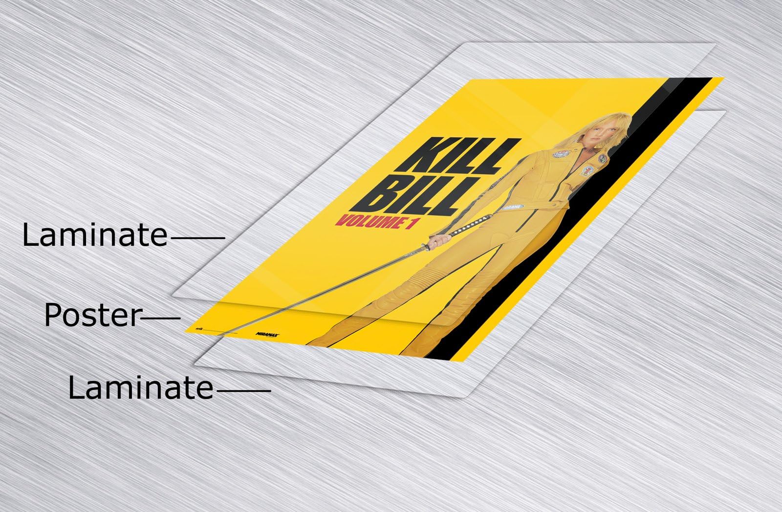 Amazon.com: POSTER STOP ONLINE Kill Bill Volume 1 - Movie Poster