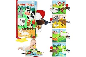Baby Books 0-6 Months: Interactive Tails and Sensory Sensations for Your Little Explorer