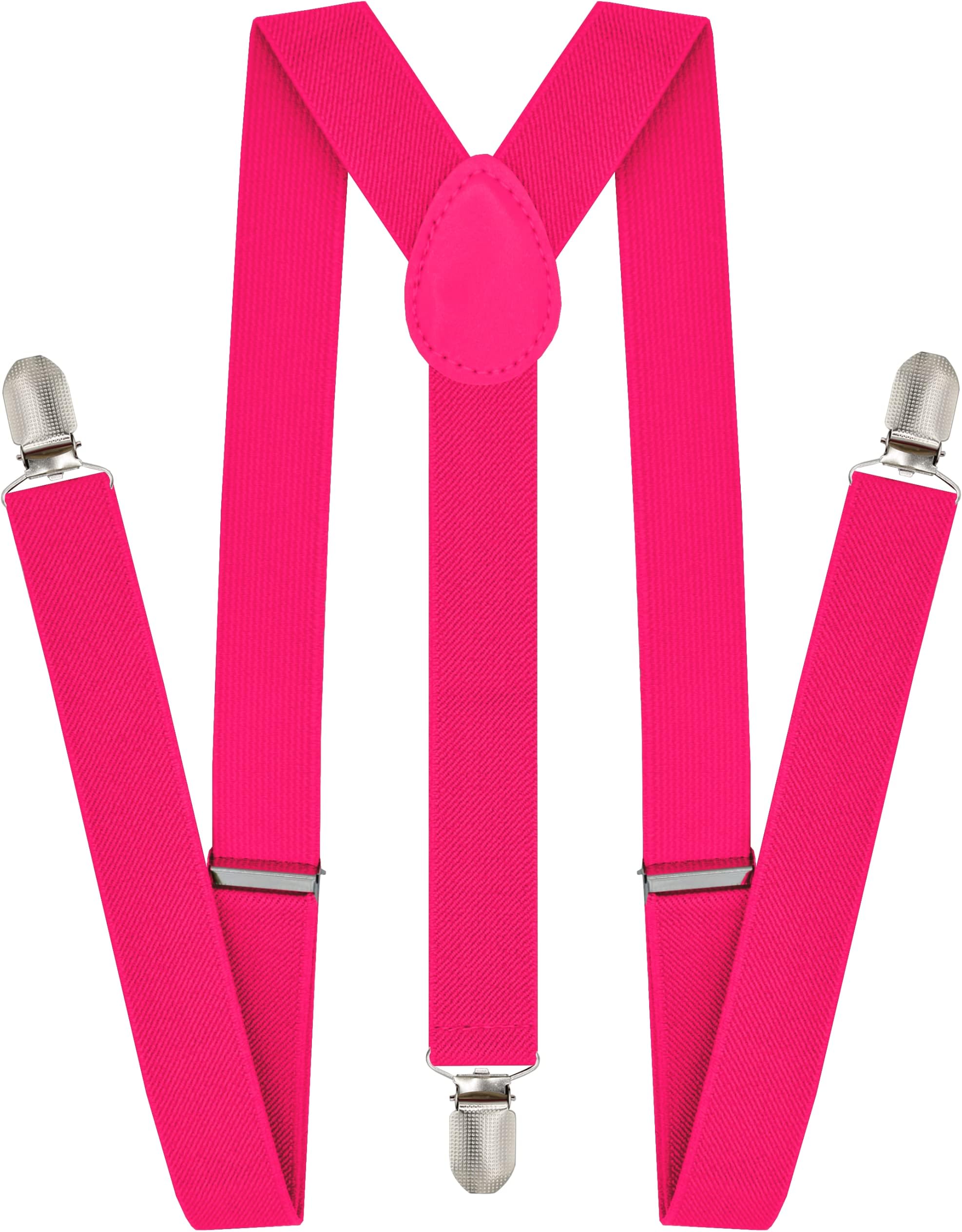 Suspenders for Men - Adjustable Y Back Mens Suspenders with 3 Heavy Duty Strong Clips