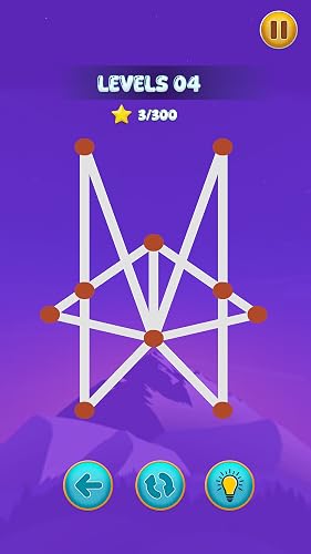 One Line Finger Drawing Puzzles - Draw Lines Brain Kids Games – vue 5