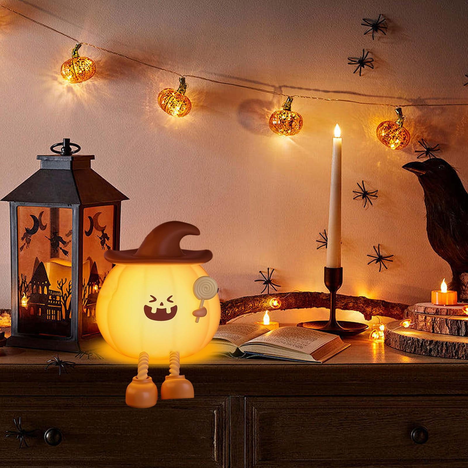 Generisch Kürbis Lampe Halloween Nachtlicht
