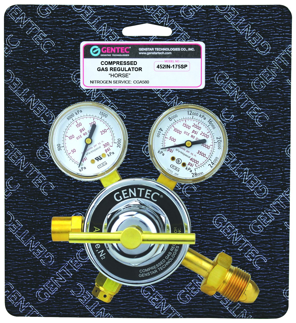 GENTEC 452IN-175SP Single Stage Regulator
