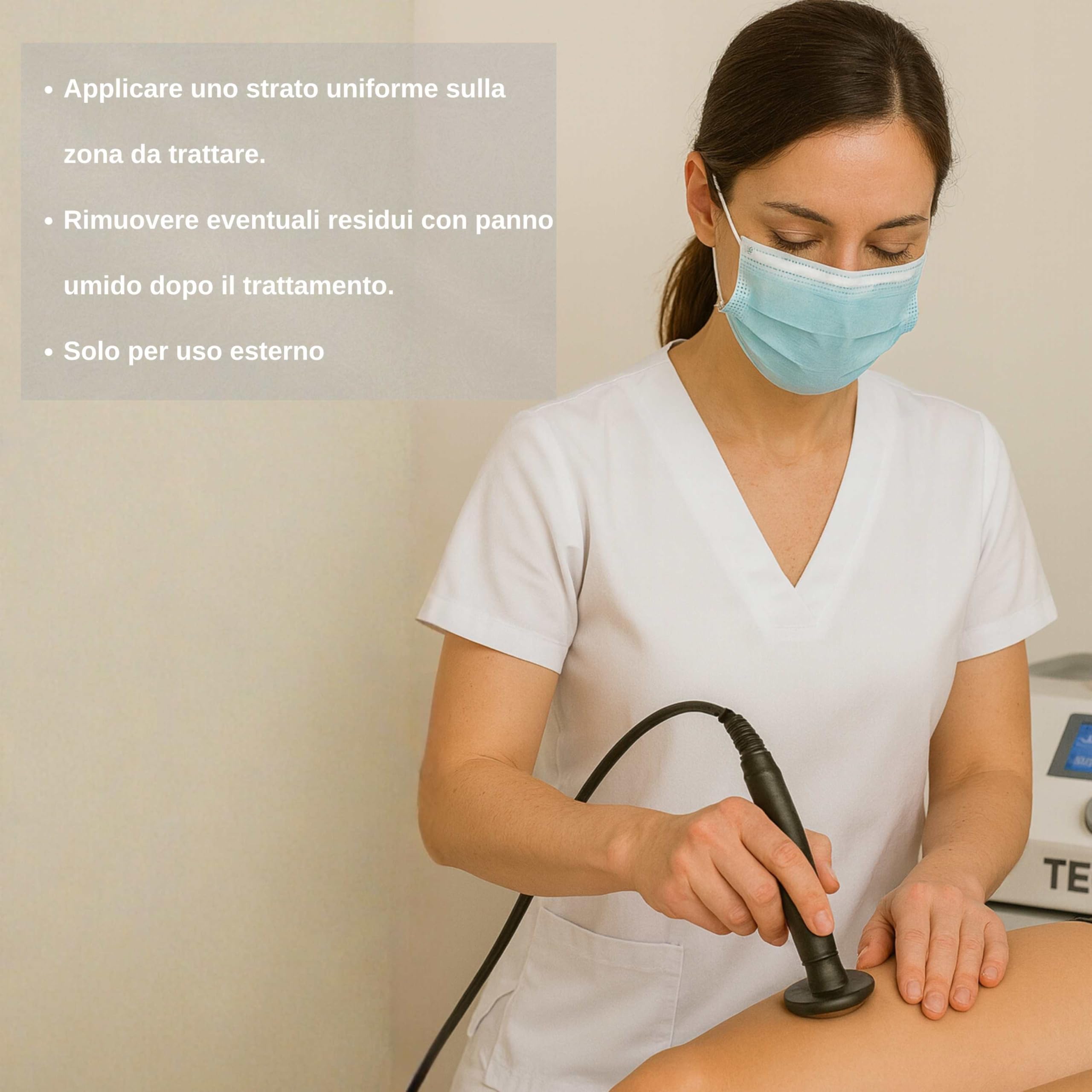 FaStRem Gel Conduttivo Professionale ad Alta Elettroconduzione con Magnesio & CBD – Gel per Tecar, Ultrasuoni, Diatermia ed Elettroporazione – Lenitivo e Decontratturante – 500 ml