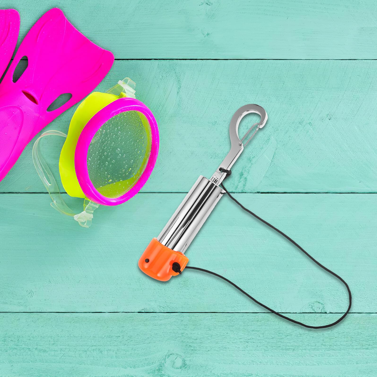 MAGICLULU Tauchstäbe Mit Rassel Für Taucher Tauchzubehör Tauchstock Mit Clip Tauchausrüstungs-Shaker Geräuscherzeuger Für Taucher Tauchsignalstab Rasseln Für Tauchflaschen Tauchzubehör Mit r