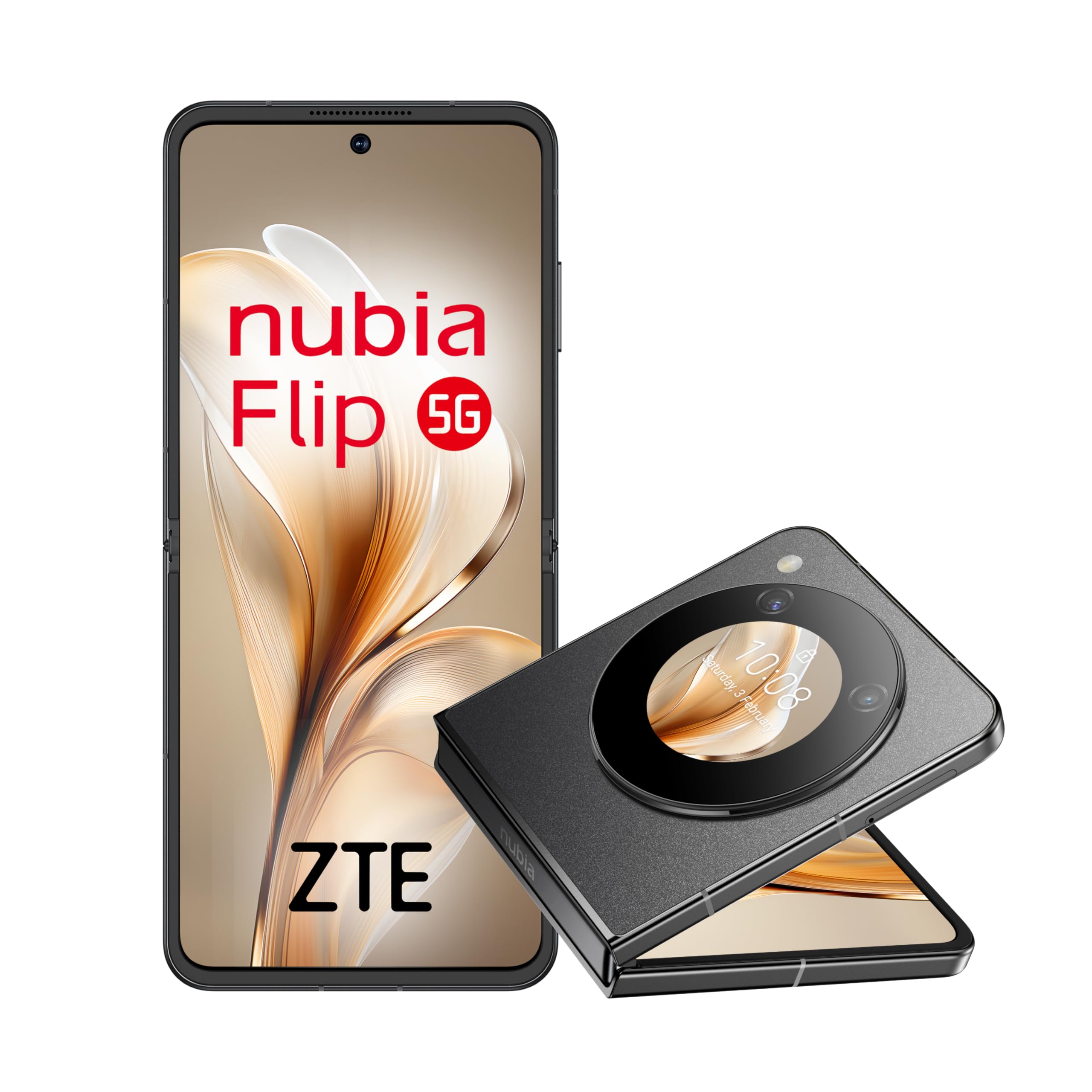 ZTE Nubia Flip Smartphone, 5G, 8GB, 256GB, Snapdragon 7 Gen 1
