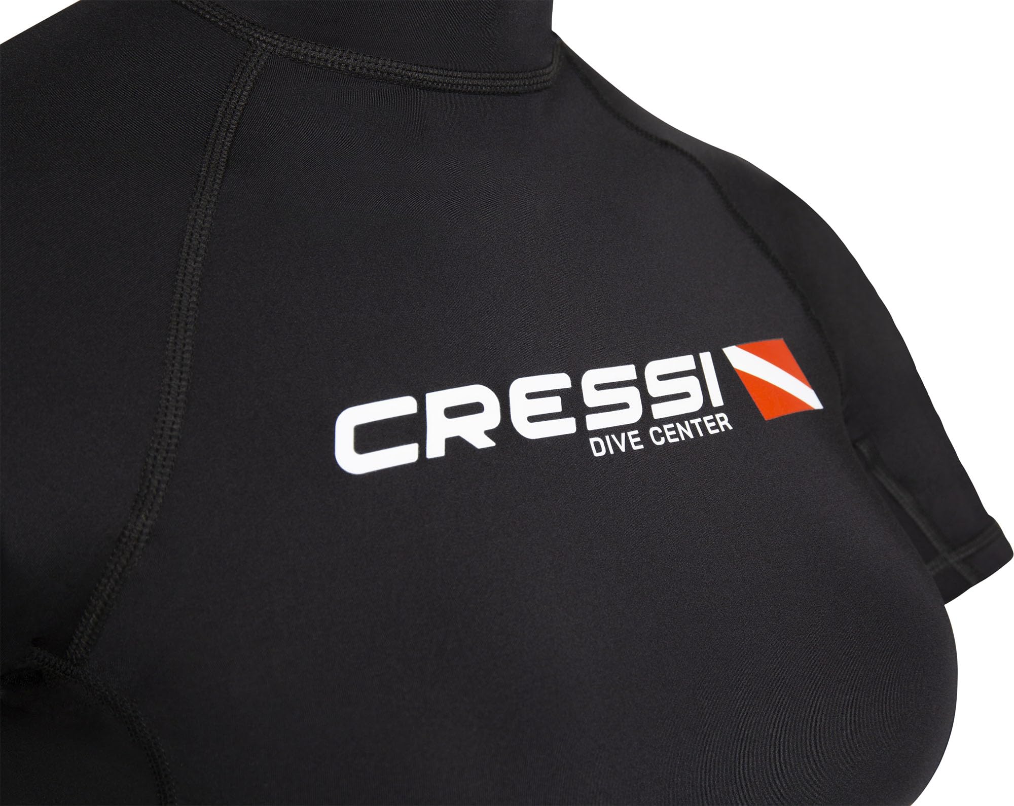 RASH GUARD DIVE CENTER DONNA M/CORTE NERO L/4 (42)
