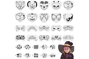 Complete Pumpkin and Face Painting Party Supply Kit