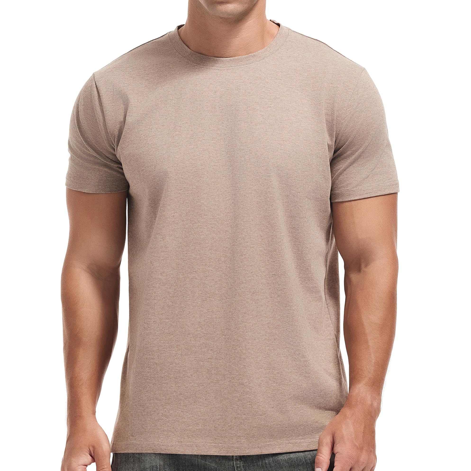 VEIISARCrew Neck Tees Premium Men's T-Shirts - Soft and Fit Mens T-Shirt - Casual Stylish Tee for Men