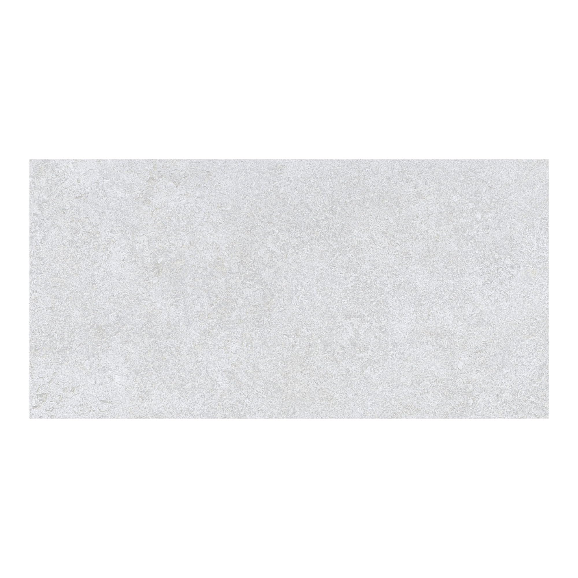 GoodHome Dalle PVC Clipsable Capella Pierre Blanche 30,5 x 61 cm Pack 10