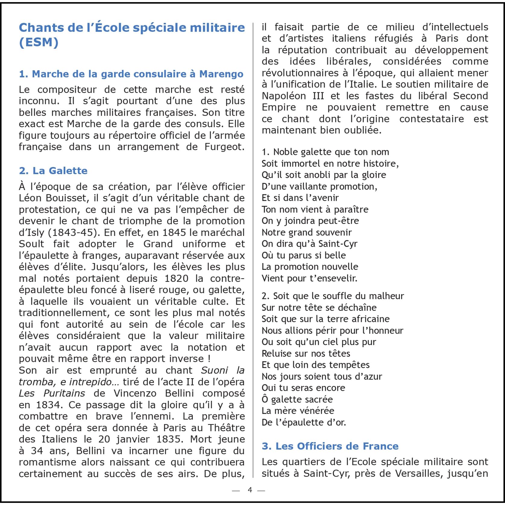 CD chants des ecoles