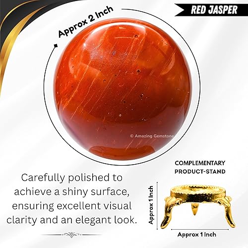 Vista 171 de Amazing Gemstone Black Tourmaline Crystal Ball with Stand - 2" Inches Crystal Sphere Meditation Balls for Witchcraft and Decorative Balls