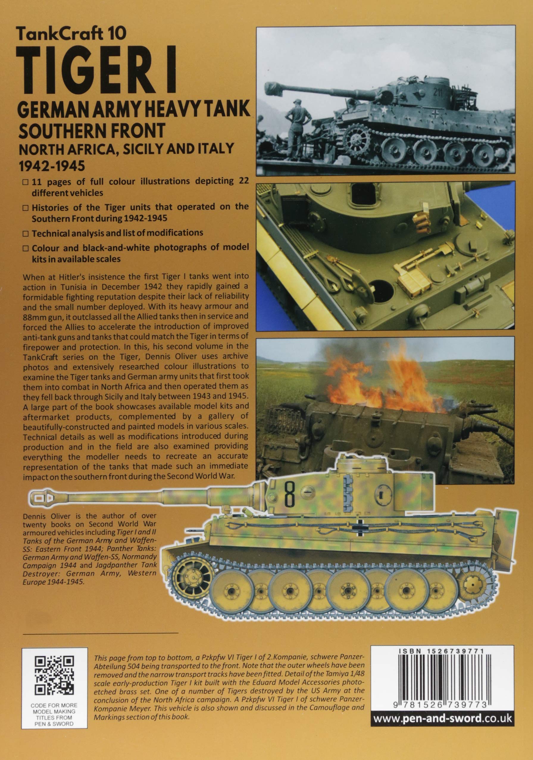 Tiger I: German Army Heavy Tank, Southern Front 1942-1945, North Africa, Sicily and Italy: 16 (Tank Craft)