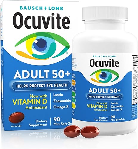 Miniatura 2 de Ocuvite Suplemento vitamínico y mineral para ojos y Nature's Bounty Advanced para cabello, piel y uñas, suplemento vitamínico con infusión de argán