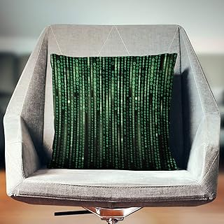 43LenaJon Funda de almohada decorativa Geek Presente, Nerd Decor The Matrix, funda de almohada Geek Present Nerd Funda de almohada Geek regalo para Nerd inauguración de la casa