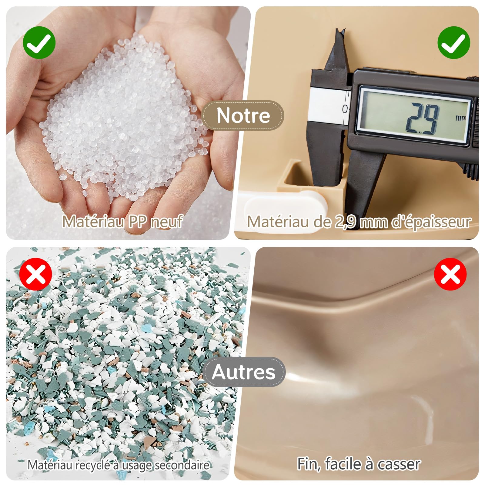 Harilla Pot de chambre, pot, urinoir de nuit, crachoir, urinoir avec couvercle, seau pour femme, homme, enfants, adultes, chambre intérieure, Jaune